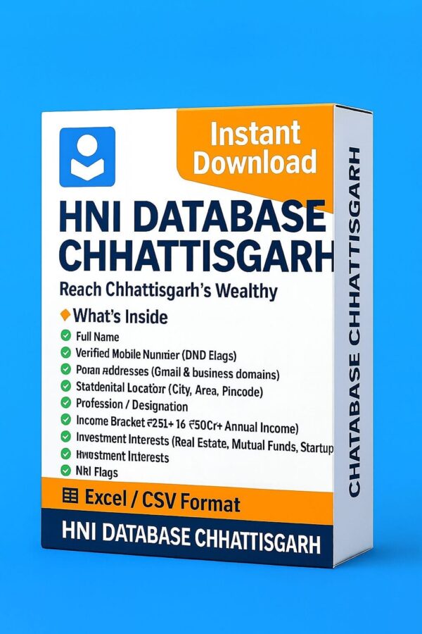 HNI Database Chhattisgarh 2025 – Chhattisgarh’s Richest and Most Influential Individuals