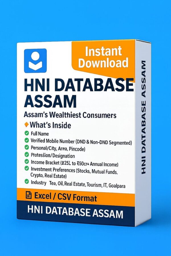 HNI Database Assam 2025 – Assam’s Most Affluent Individuals