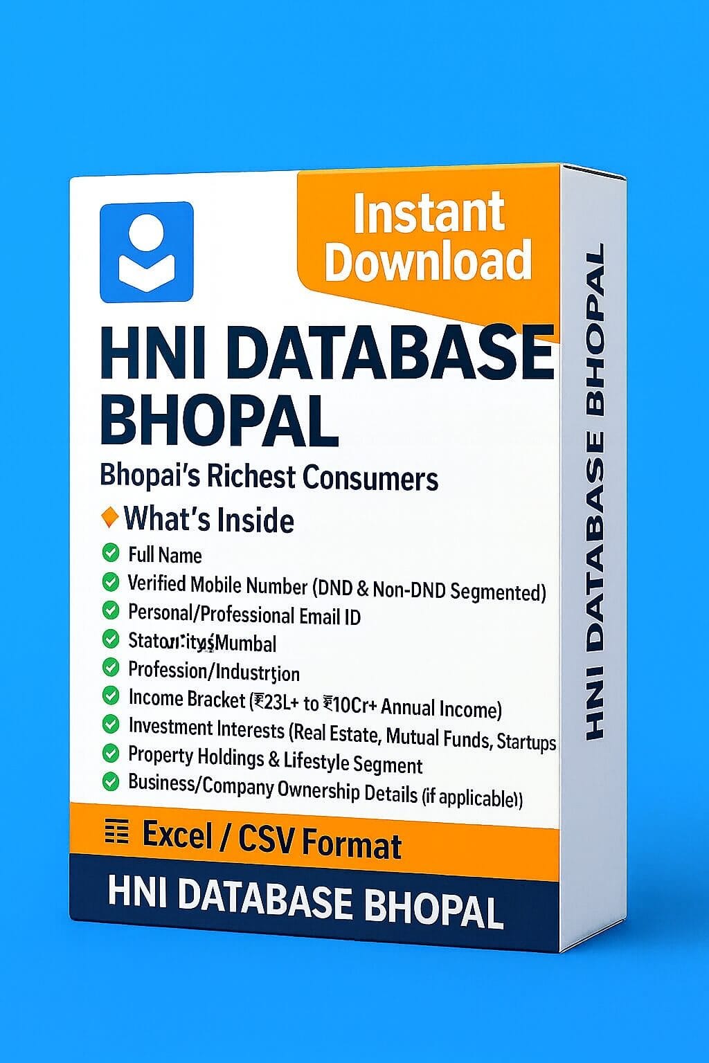 HNI Database Bhopal 2025 – Bhopal High-Net-Worth Individual Contact Solution