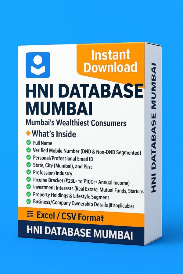 HNI Database Mumbai 2025